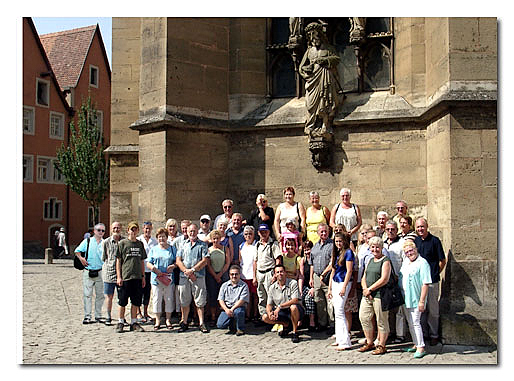 Busausflug Rothenburg (Bild 1: Gruppenbild)