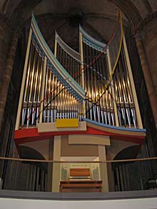 Marburg 2007 (Bild: Orgel in der Elisabethkirche)
