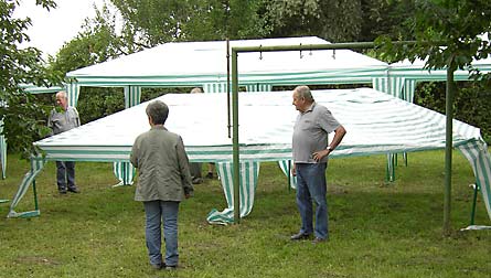  Grillfest 2011 (Bild: Abbau der Zelte)